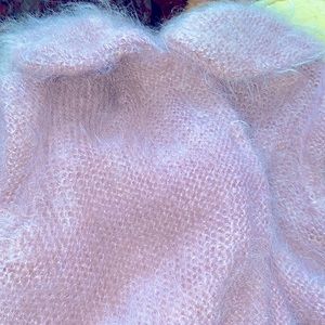 Glorious Vintage Mohair Cape.  One of a kind.  An elegant statement piece.